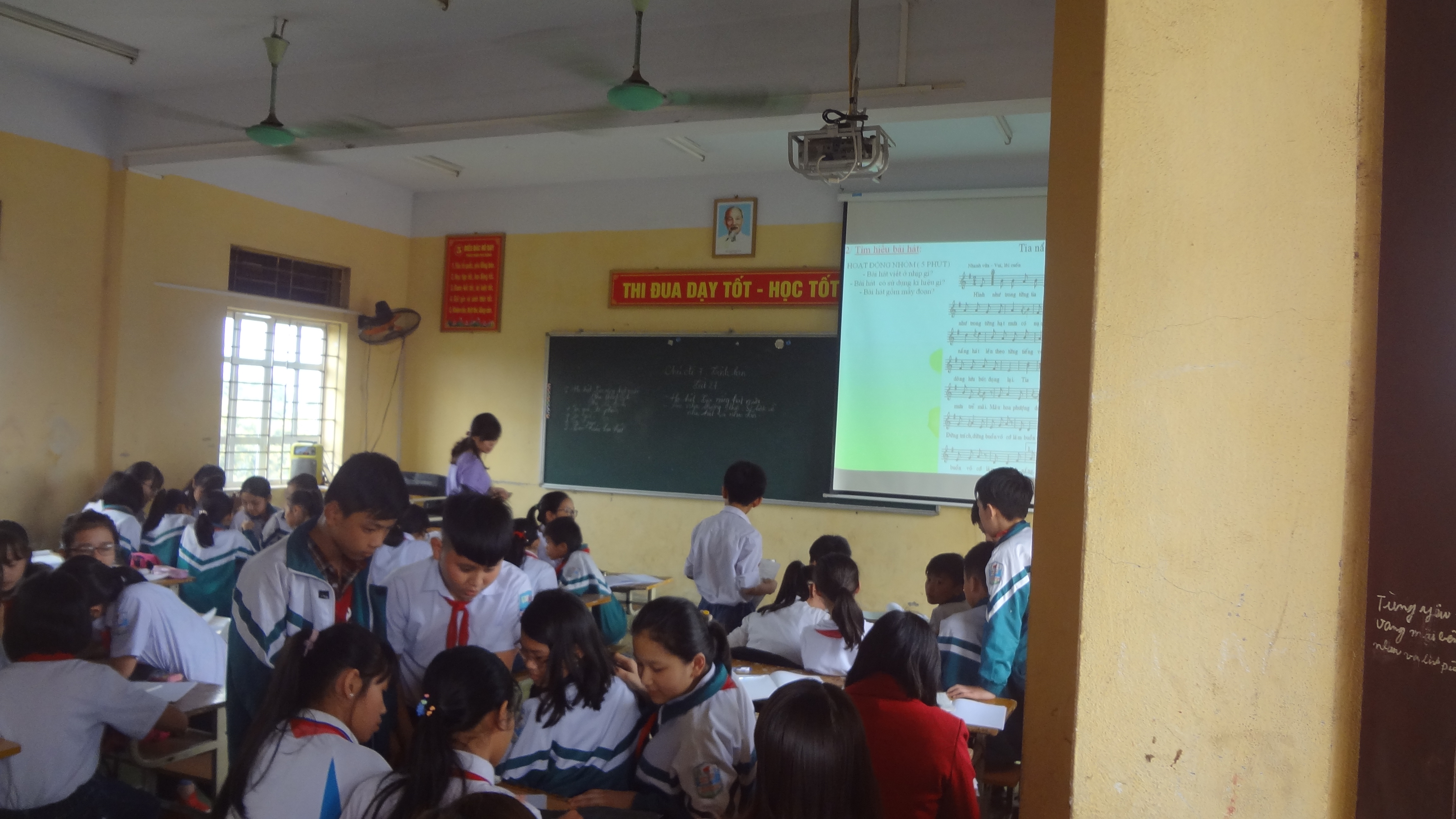 Sinh hoạt chuyên môn cụm II tại trường THCS Như Quỳnh