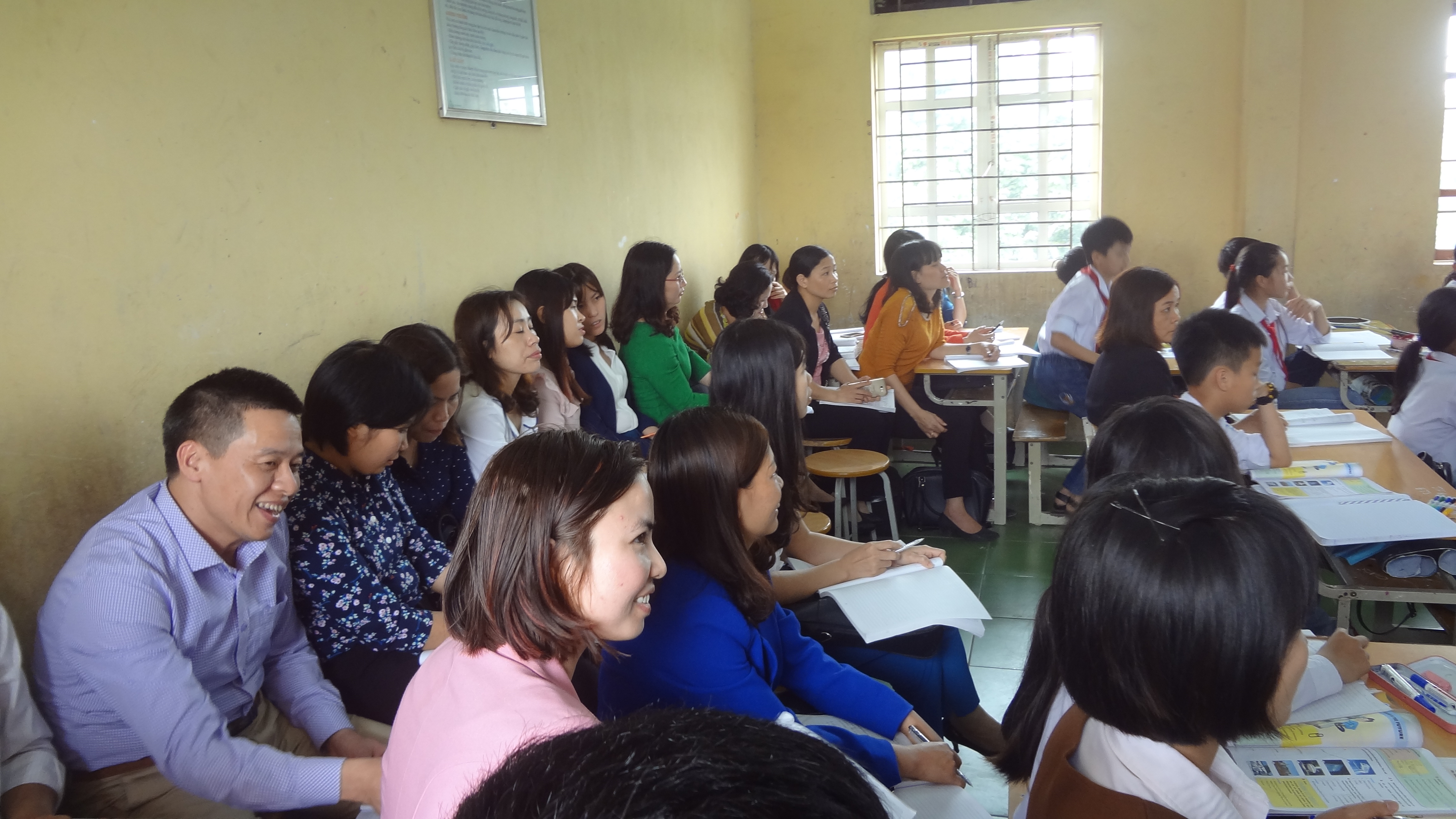 Sinh hoạt chuyên môn cụm II tại trường THCS Như Quỳnh