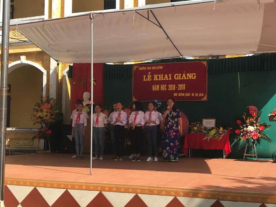 Lễ khai giảng năm học 2018 - 2019