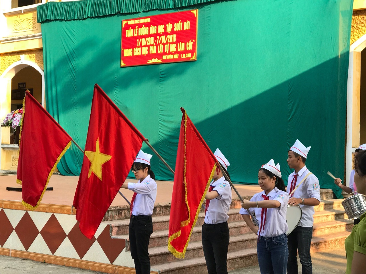 Trường THCS Như Quỳnh phát động tuần lễ học tập suốt đời!