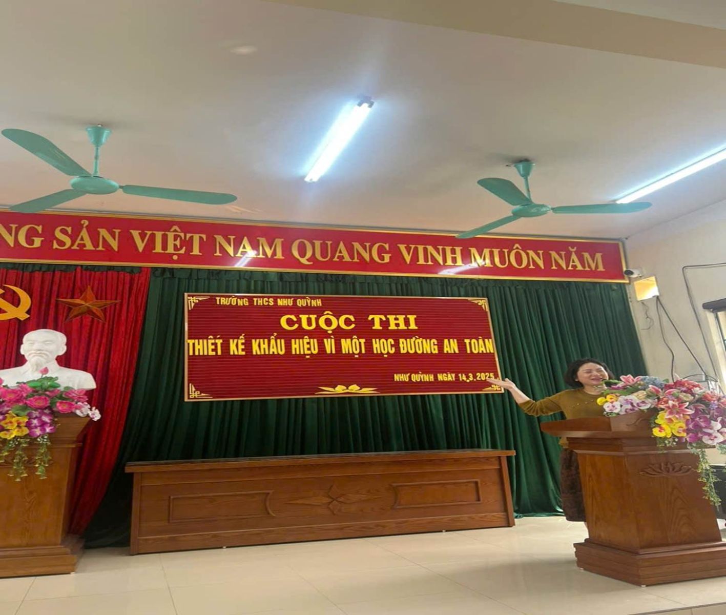 THÀNH CÔNG RỰC RỠ CỦA CUỘC THI "THIẾT KẾ KHẨU HIỆU VÌ MỘT HỌC ĐƯỜNG AN TOÀN"